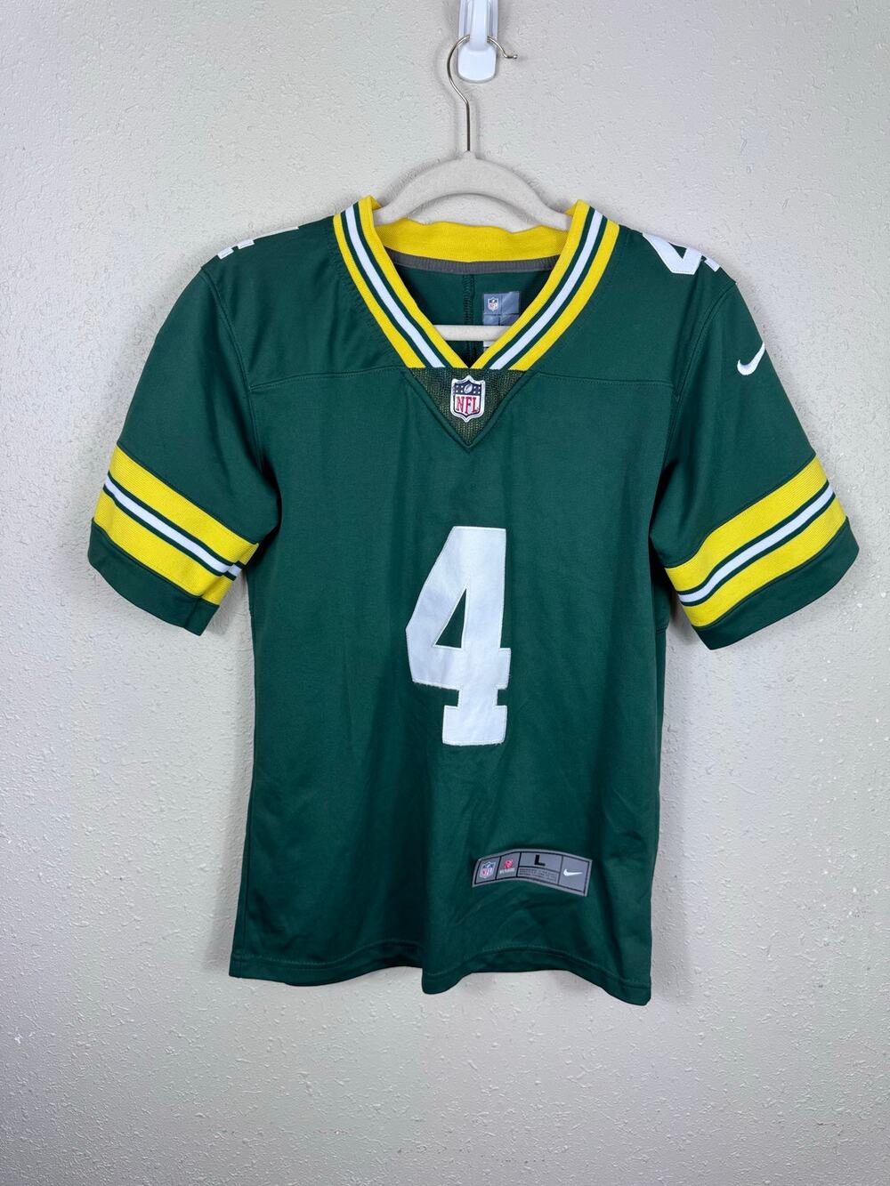 NFL Green Bay Packers Brett Favre Jersey Youth Large 14/16